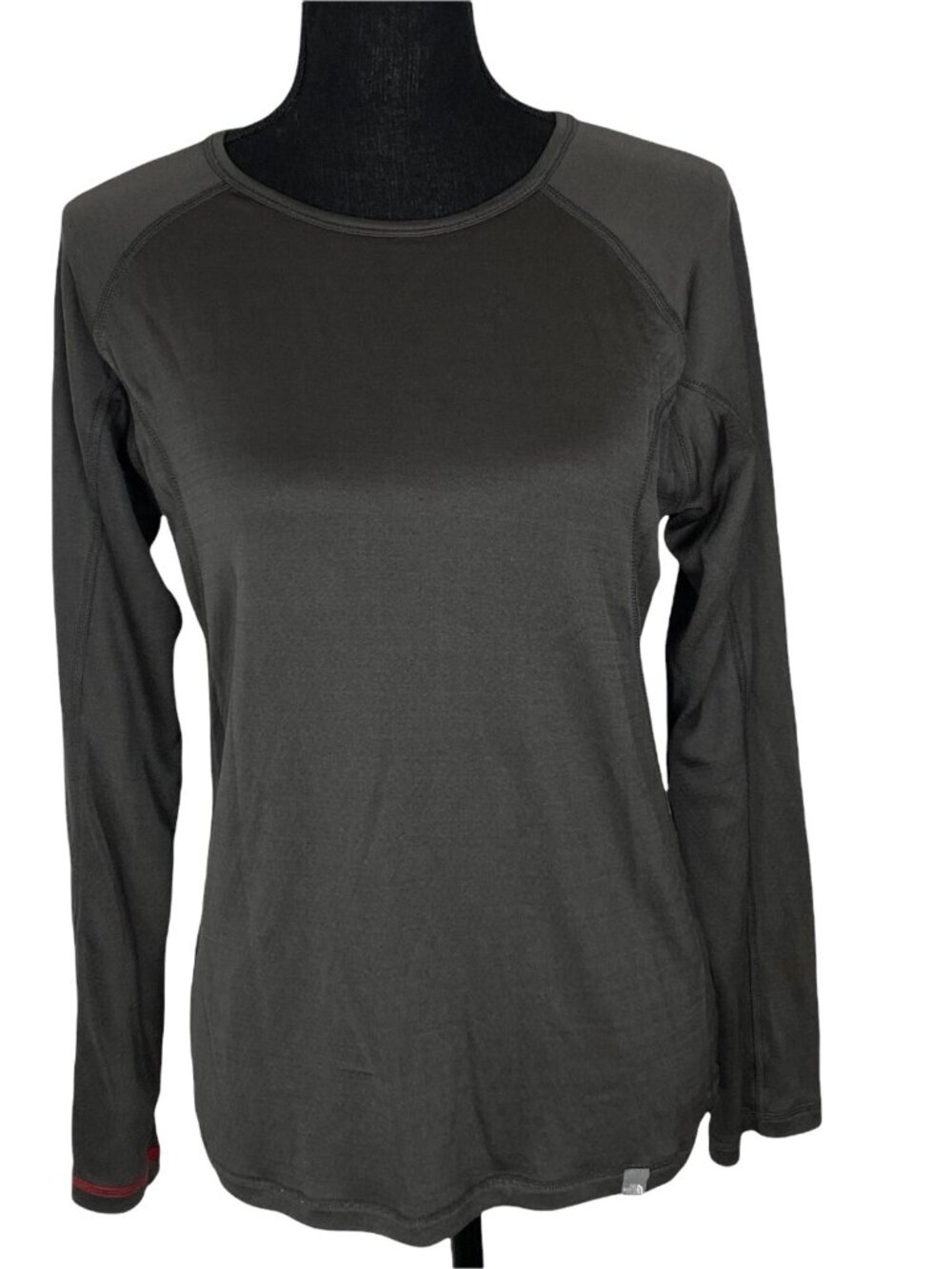 THE NORTH FACE Men Long Sleeve Tee Sz‎ M Gray Outdoors Athleisure Hiking 25-10